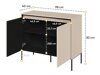 Sideboard Fernolu 101 (Beige + Schwarz)