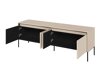 TV-Möbel Fernolu 104 (Beige + Schwarz)