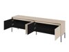 TV-Möbel Fernolu 105 (Beige + Schwarz)