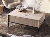 Couchtisch Fernolu 110 (Beige + Schwarz)
