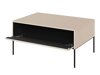 Couchtisch Fernolu 110 (Beige + Schwarz)
