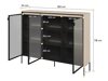 Sideboard Fernolu 108 (Beige + Schwarz)