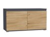 Schuhschrank Elitivi 101 (Anthrazit + Navarra eichenholzoptik)