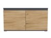 Schuhschrank Elitivi 101 (Anthrazit + Navarra eichenholzoptik)