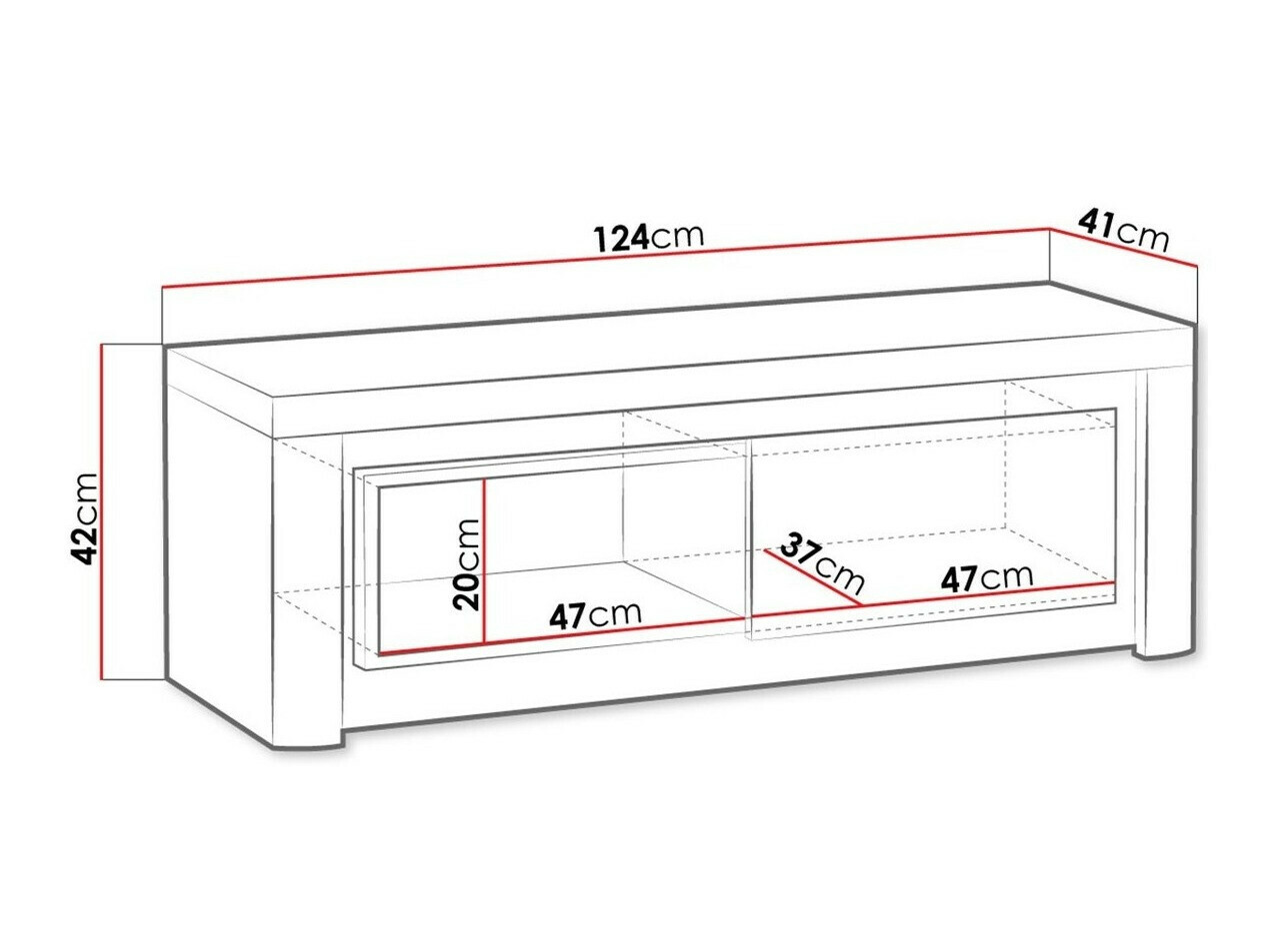TV-Möbel Etrmona 109