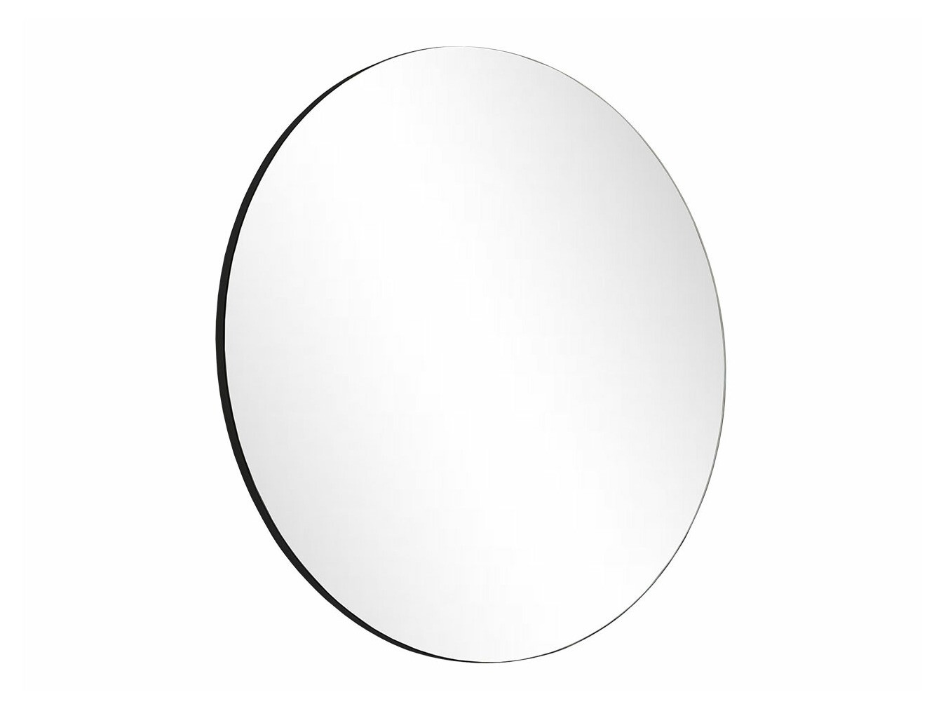 Spiegel Delpher (Schwarz + Schwarz glänzend)