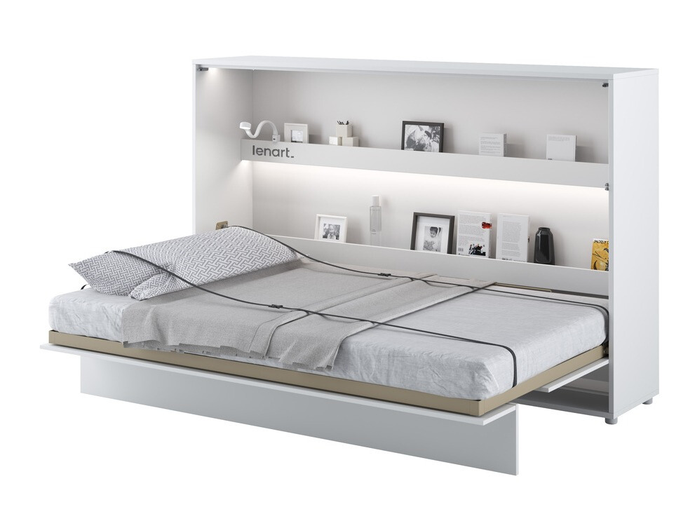 Schrankbett Concept Pro Lenart V (Weiß)