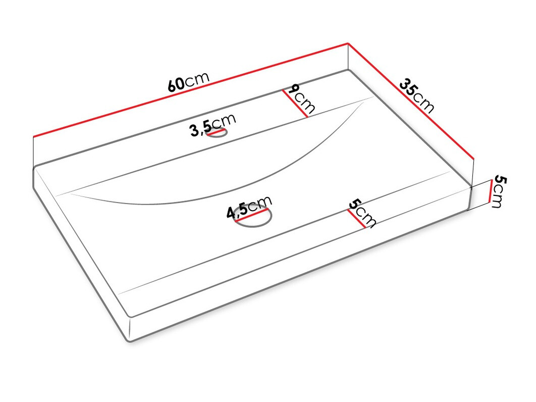 Badezimmer-Set Comfivo Delphinus IV (Weiß)