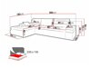 Ecksofa Temple 100 (Soft 011 + Lawa 05)