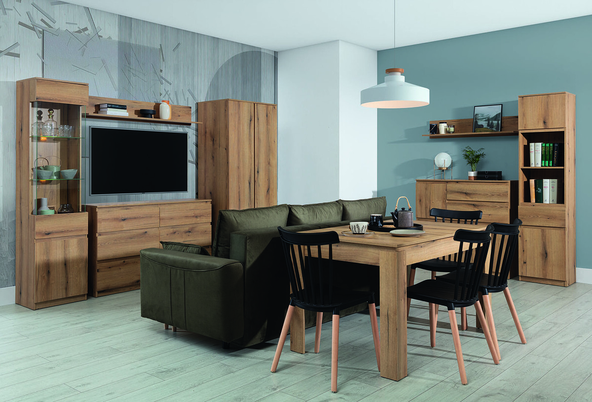 Regal Catelbi 121 (Eichenholzoptik)