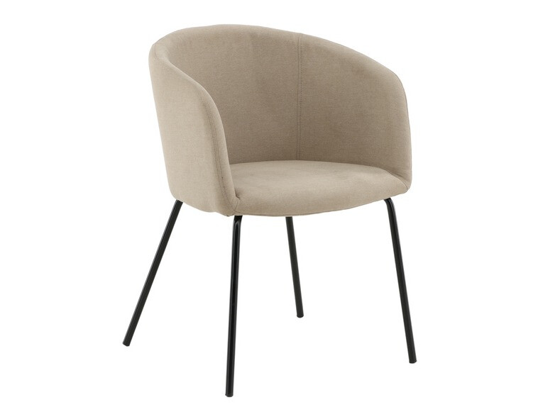 Essgruppe Dallas 2749 (Beige + Schwarz)