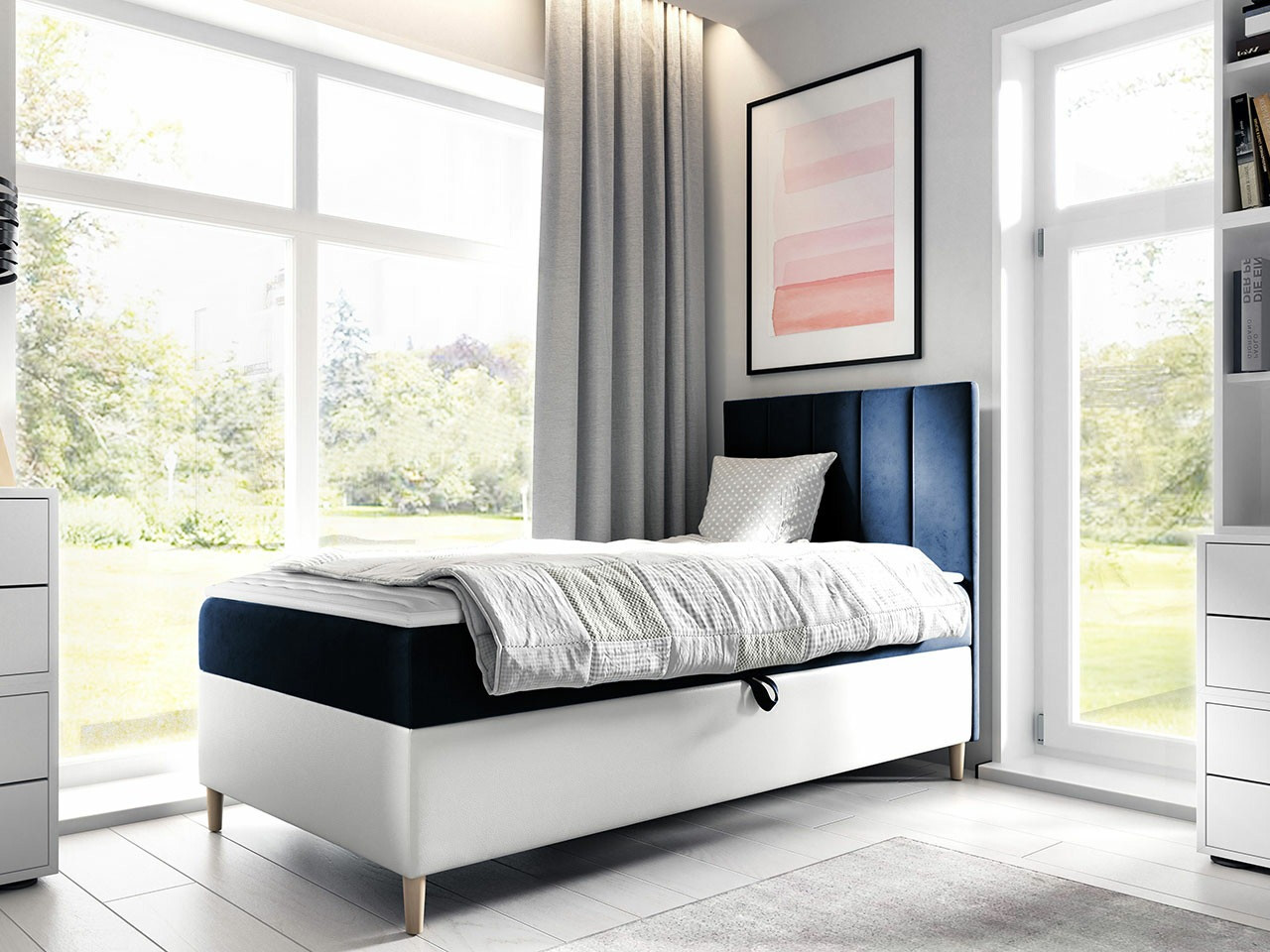 Boxspringbett Lucus VI (Soft 017 + Fresh 11)