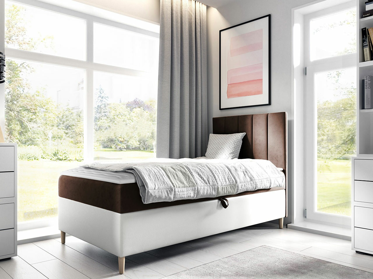 Boxspringbett Lucus VI (Soft 017 + Fresh 4)