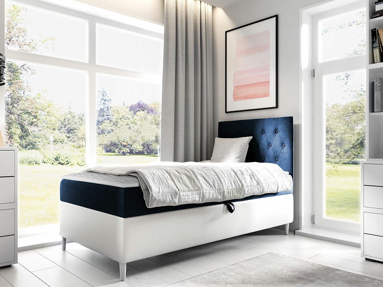 Boxspringbett Lucus VII (Soft 017 + Fresh 11)