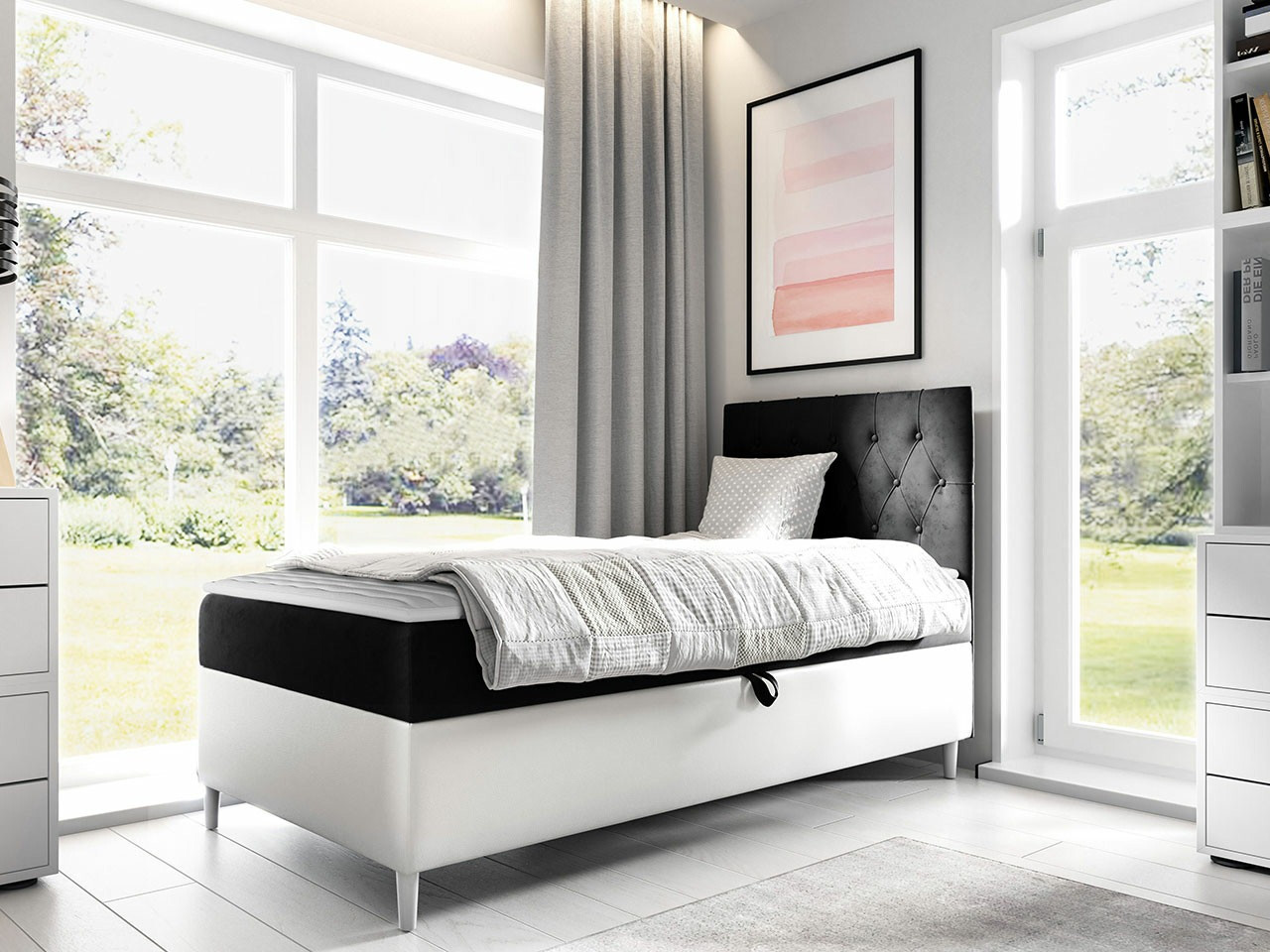 Boxspringbett Lucus VII (Soft 017 + Fresh 17)