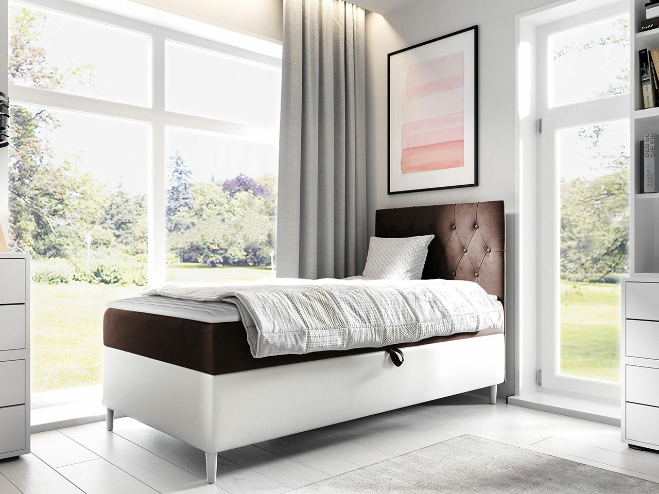 Boxspringbett Lucus VII (Soft 017 + Fresh 4)
