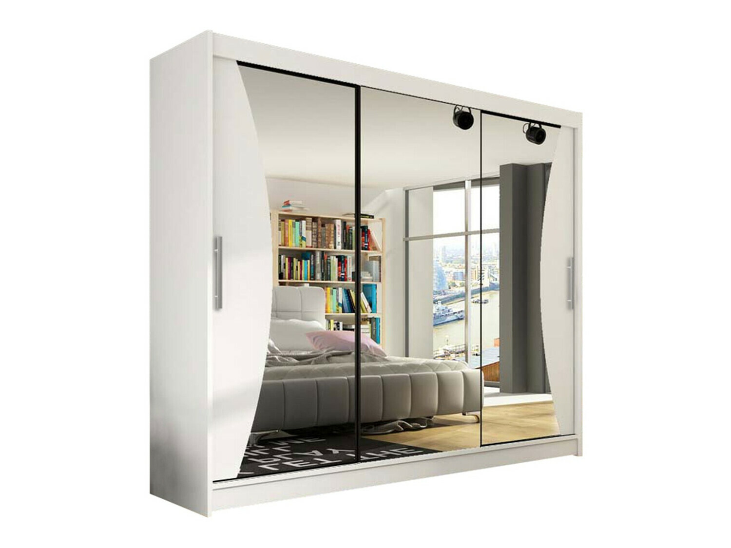 Kleiderschrank Closico Ordo IV (Weiß)