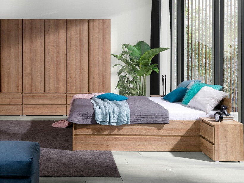 Nachttisch Cirdora 115 (Riviera eichenholzoptik)