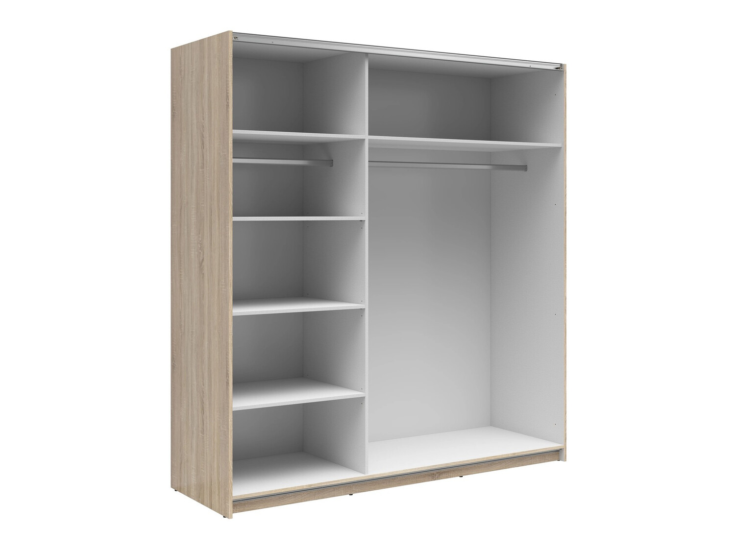 Kleiderschrank Livevaro 109 (Sonoma Eichenholzoptik)