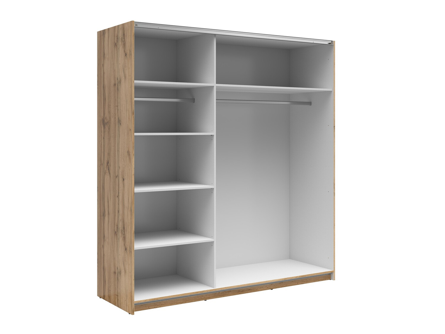 Kleiderschrank Livevaro 109 (Wotan Eiche)