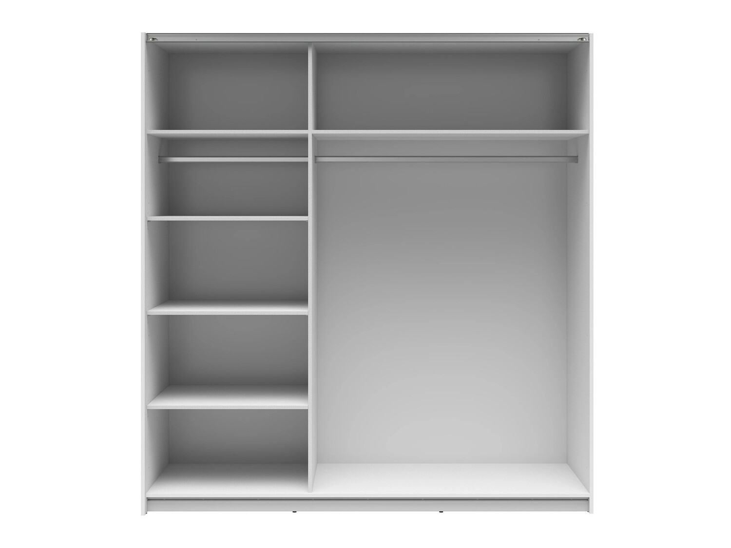 Kleiderschrank Livevaro 110 (Weiß)