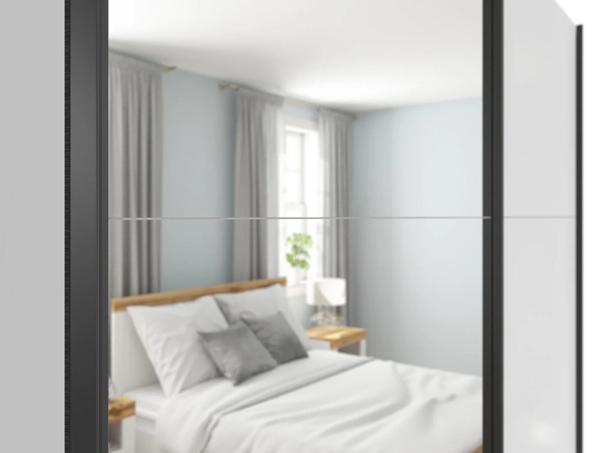 Kleiderschrank Livevaro 110 (Weiß)