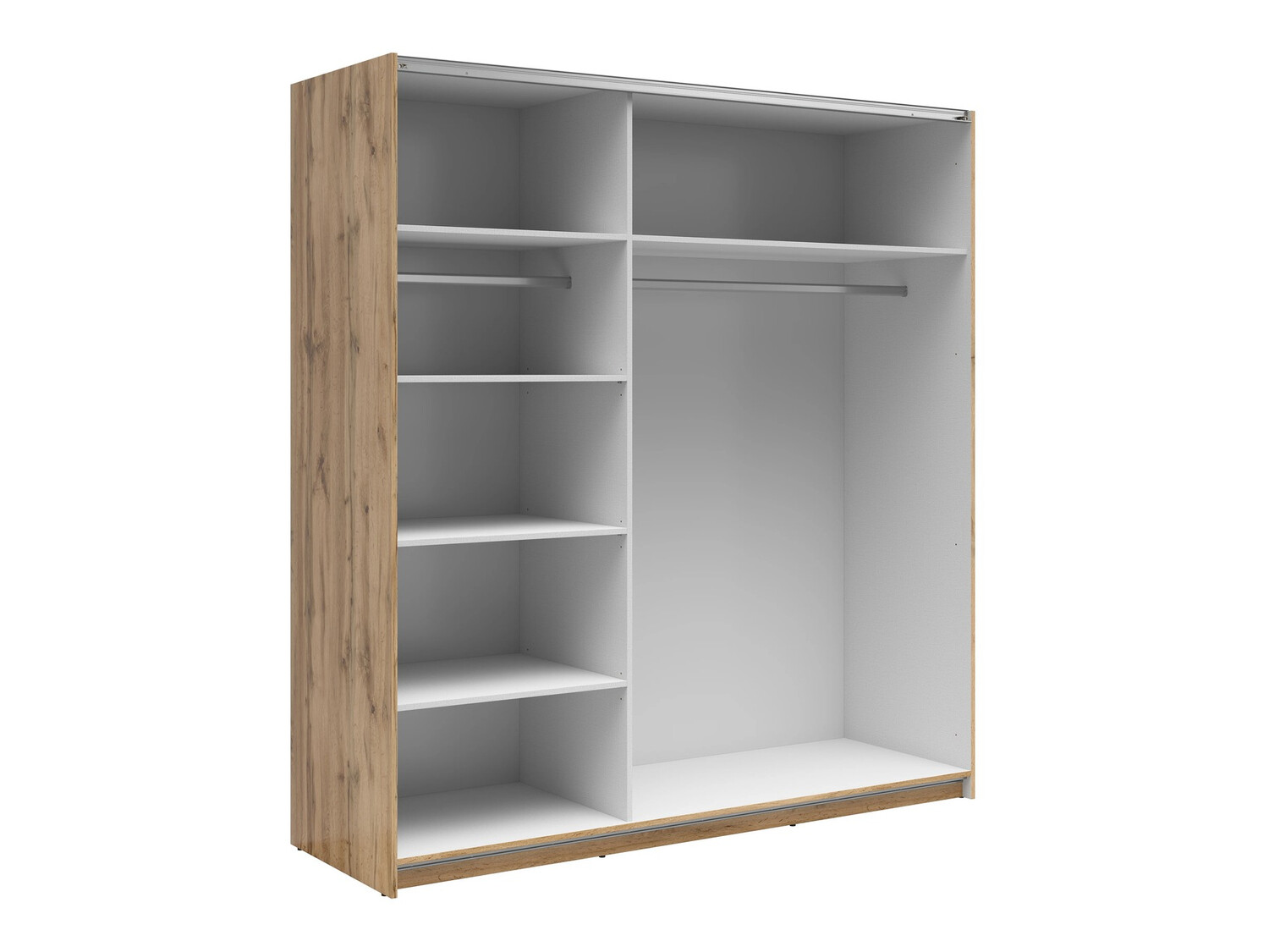 Kleiderschrank Livevaro 110 (Wotan Eiche)