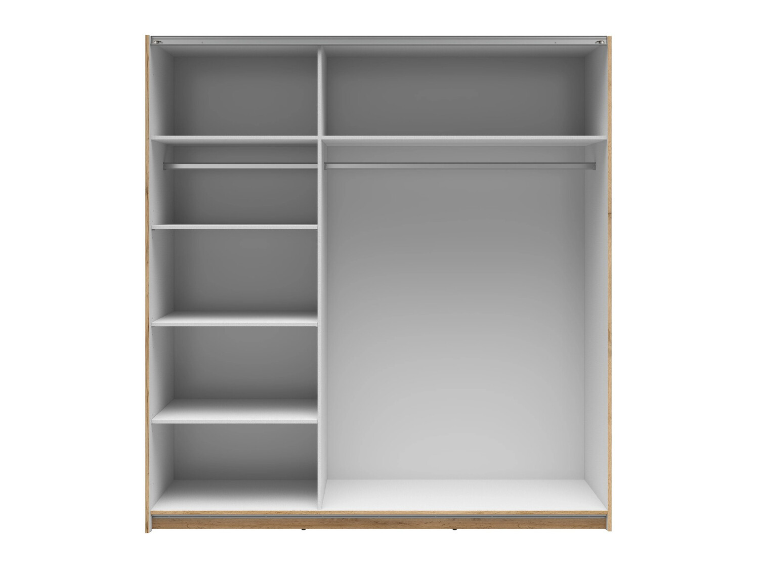 Kleiderschrank Livevaro 110 (Wotan Eiche)