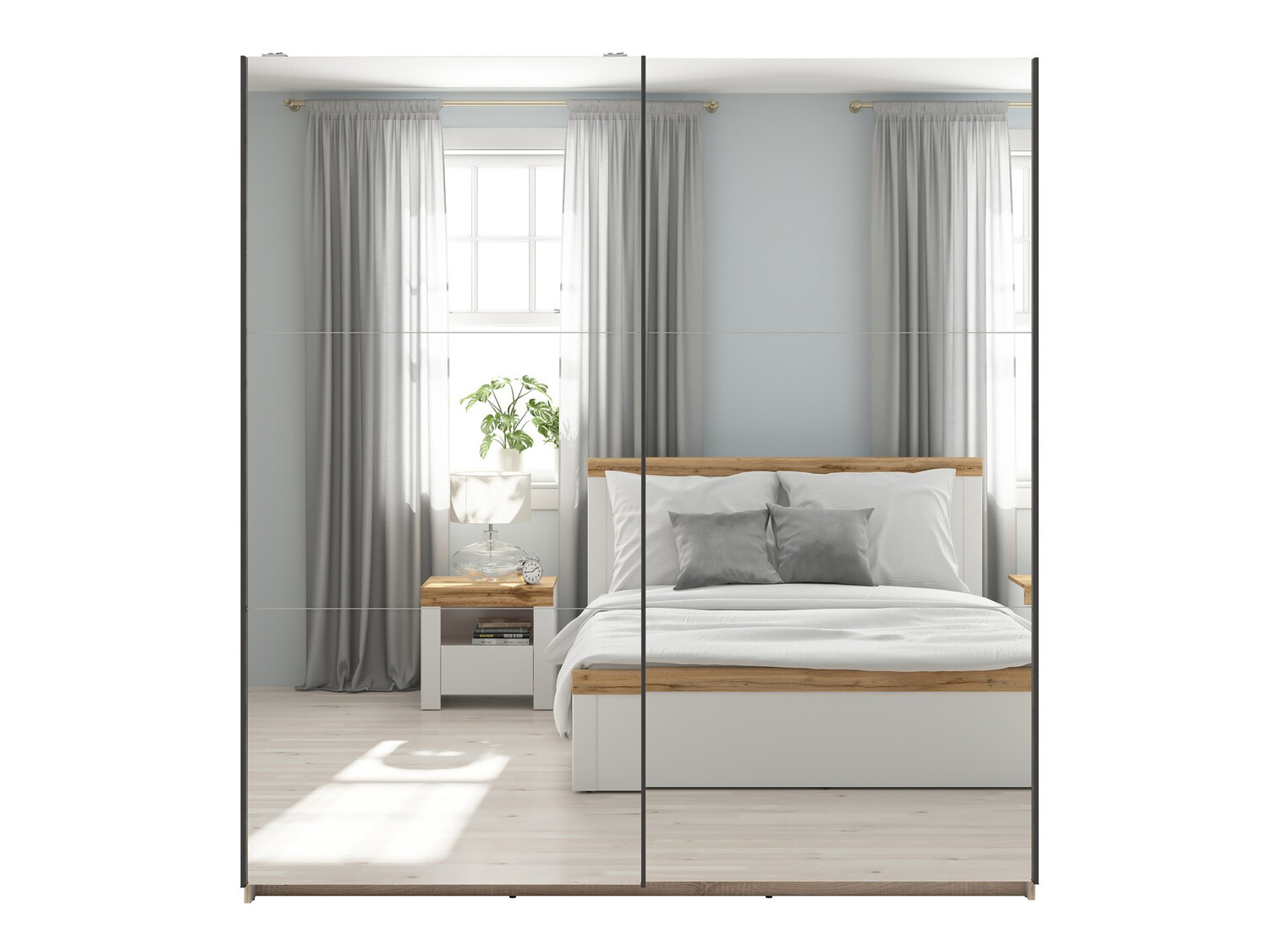 Kleiderschrank Livevaro 111 (Sonoma Eichenholzoptik)