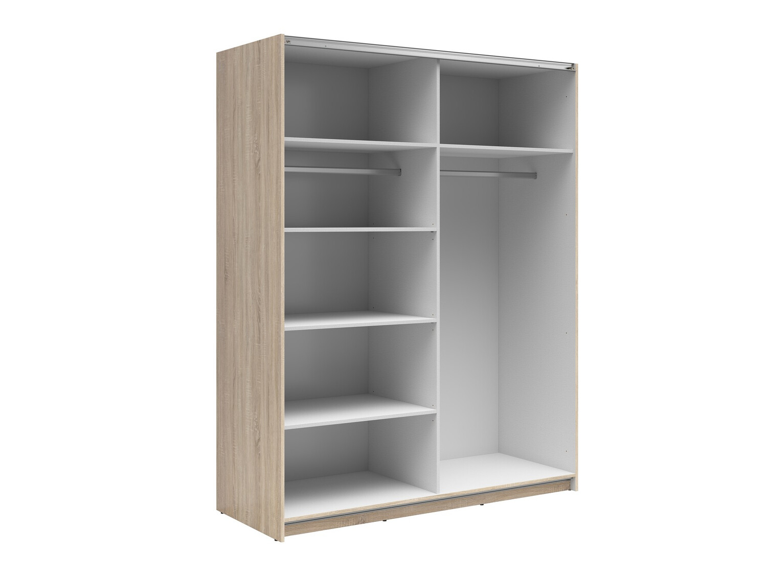 Kleiderschrank Livevaro 117 (Sonoma Eichenholzoptik)