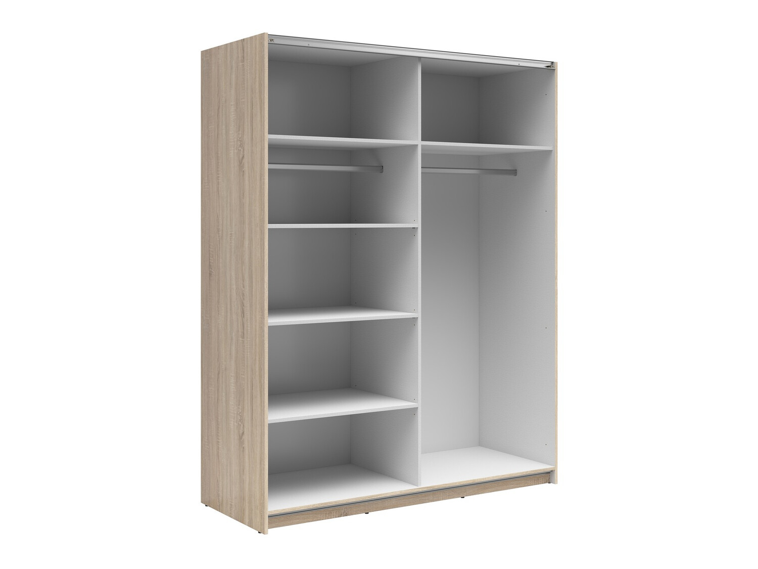 Kleiderschrank Livevaro 118 (Sonoma Eichenholzoptik)