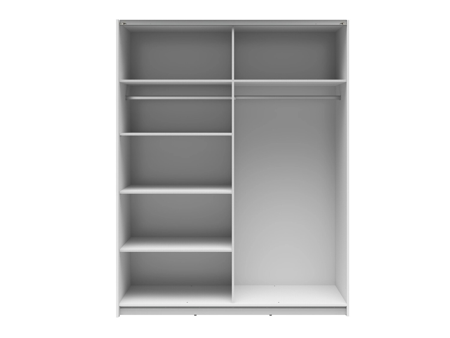 Kleiderschrank Livevaro 118 (Weiß)