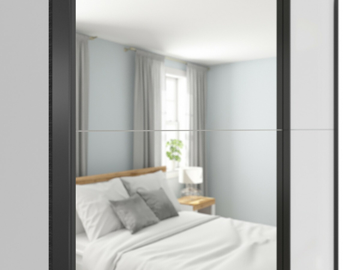 Kleiderschrank Livevaro 118 (Weiß)