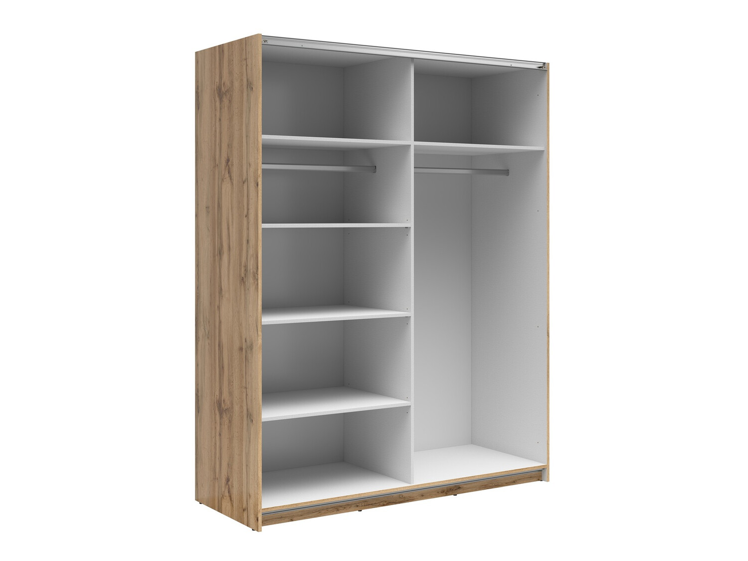 Kleiderschrank Livevaro 119 (Wotan Eiche)
