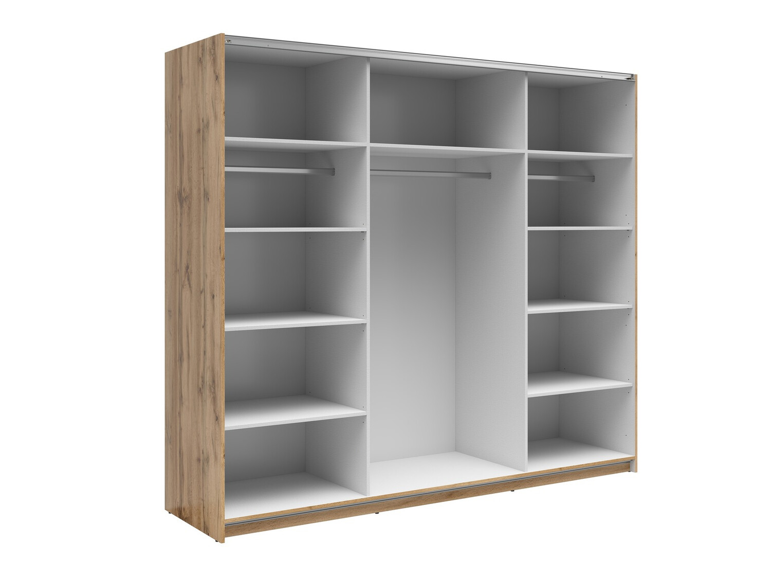 Kleiderschrank Livevaro 122 (Wotan Eiche)