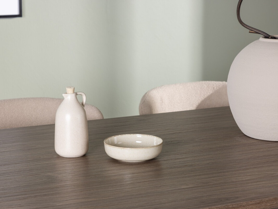 Essgruppe Dallas 4132 (Beige + Schwarz)