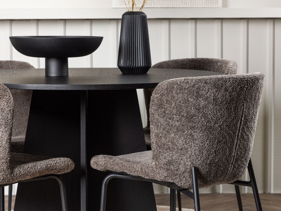 Essgruppe Dallas 4147 (Braun + Schwarz)