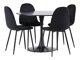 Essgruppe Dallas 4163 (Schwarz)