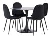 Essgruppe Dallas 4163 (Schwarz)