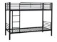Etagenbett Houston 1449 (Schwarz)