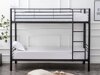 Etagenbett Houston 1449 (Schwarz)