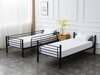 Etagenbett Houston 1449 (Schwarz)