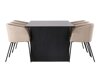 Essgruppe Dallas 4182 (Beige + Schwarz)