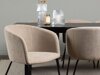 Essgruppe Dallas 4182 (Beige + Schwarz)