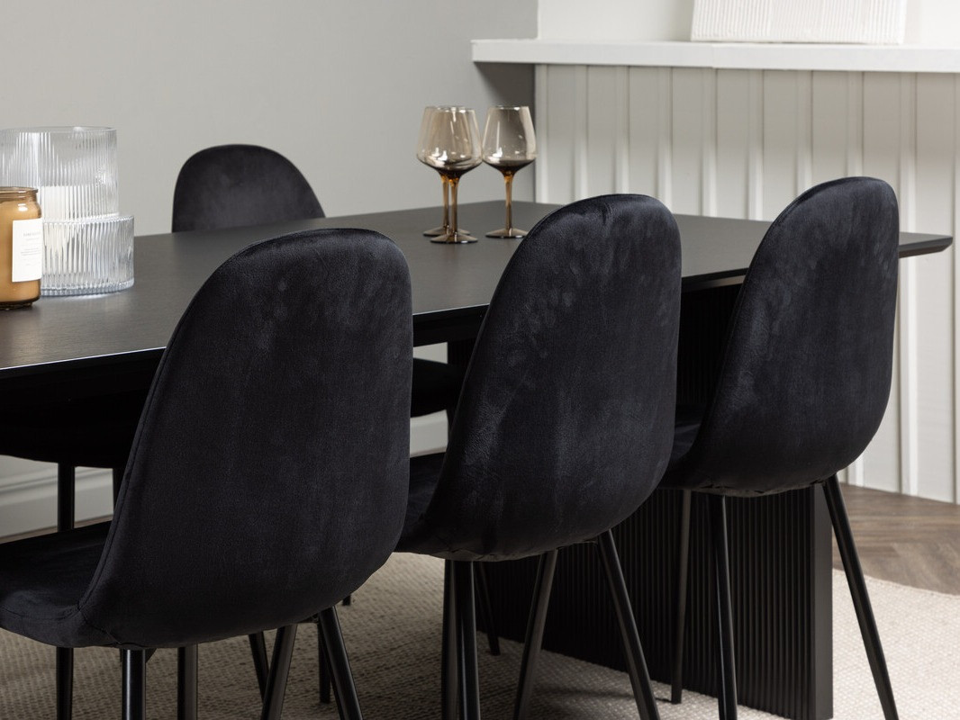 Essgruppe Dallas 4185 (Schwarz)