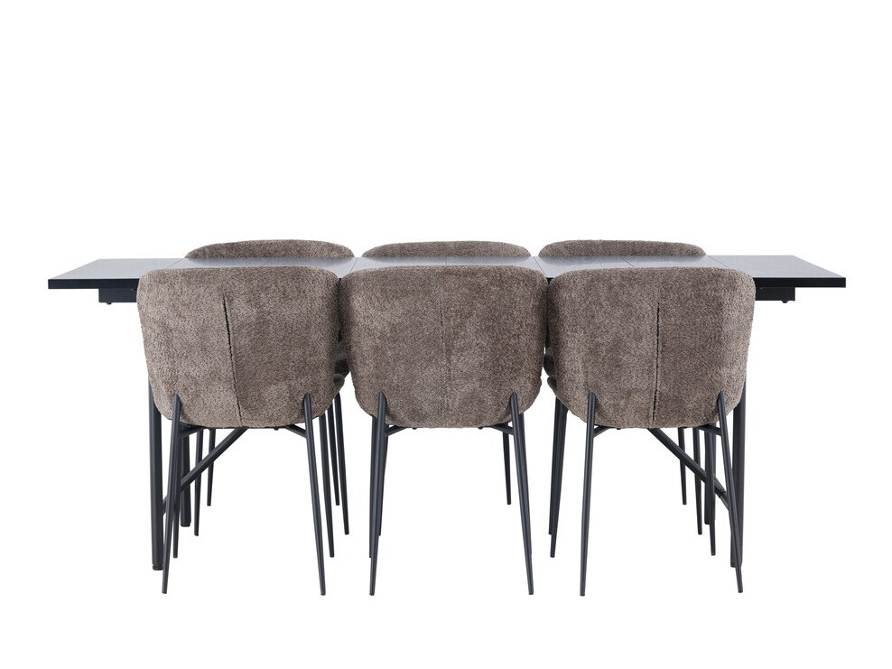 Essgruppe Dallas 4192 (Braun + Schwarz)