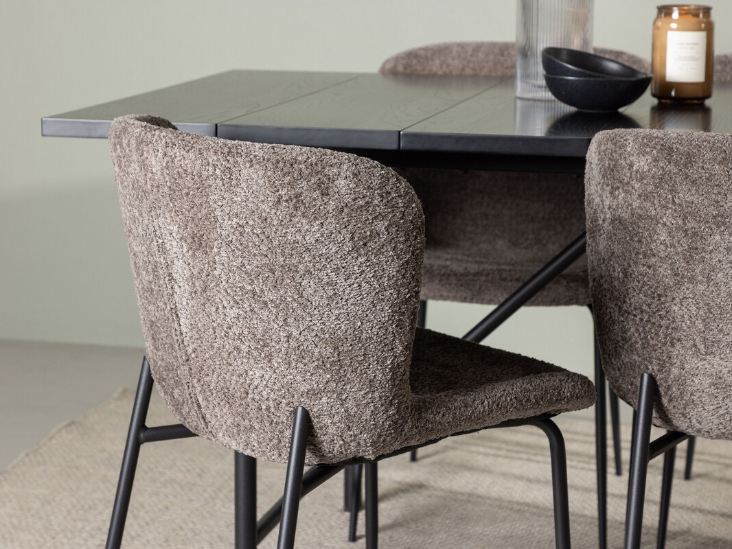 Essgruppe Dallas 4192 (Braun + Schwarz)