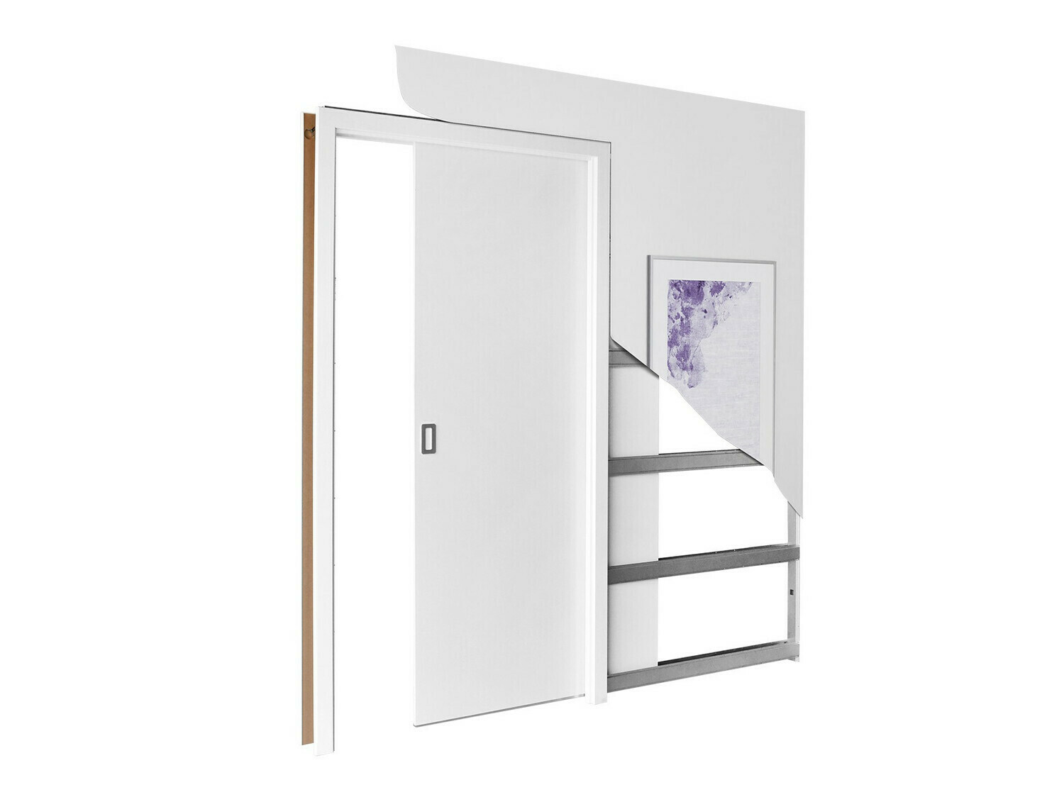 Schwebetür Dover 183 (Anthrazit)