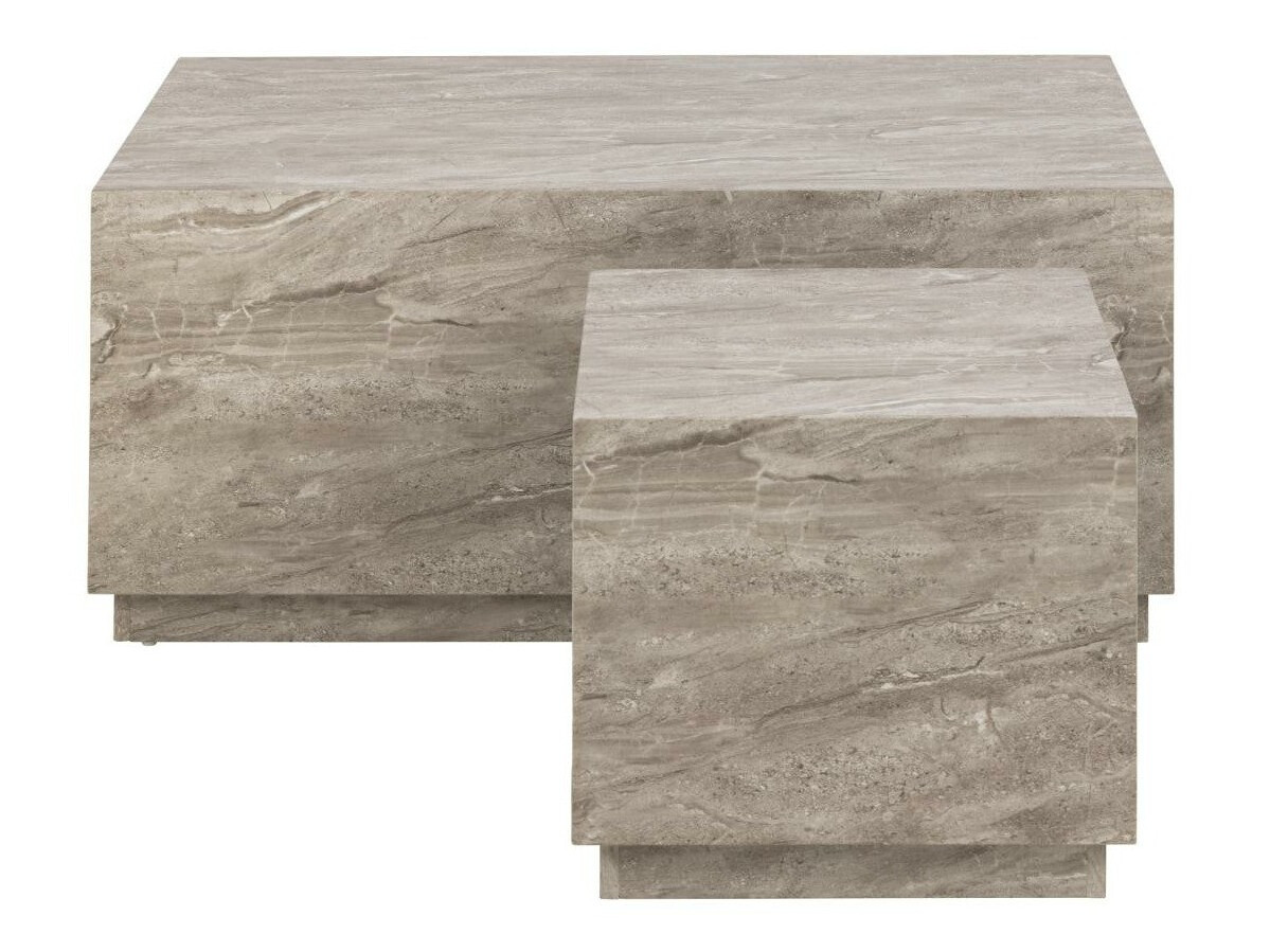 Couchtischset Norsica 894 (Grauer Marmor)