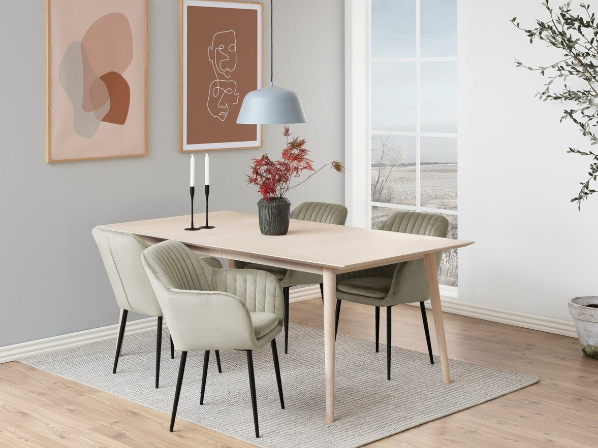 Essgruppe Norsica 513 (Cremefarben + Schwarz)